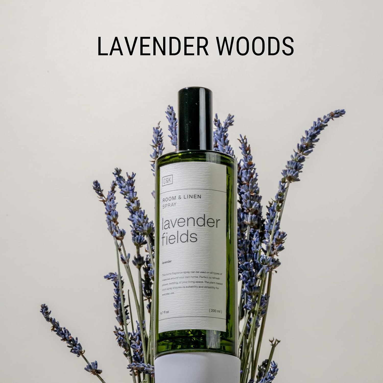 Craft & Kin Premium Lavender Room Spray – Long-Lasting Air Freshener for Home – Natural Essential Oil Linen & Pillow Spray – Odor Eliminator Aroma Mist for Bedroom & Washroom – 6.76 oz