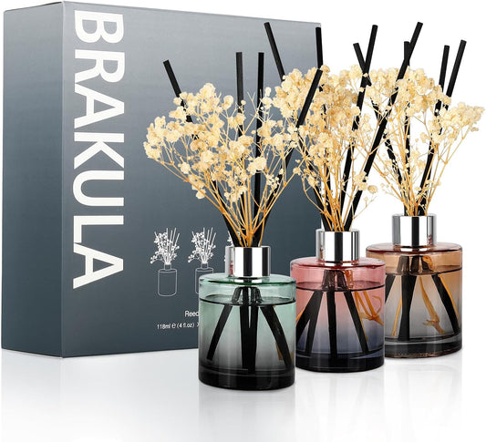Brakula 3 Pack Reed Diffuser