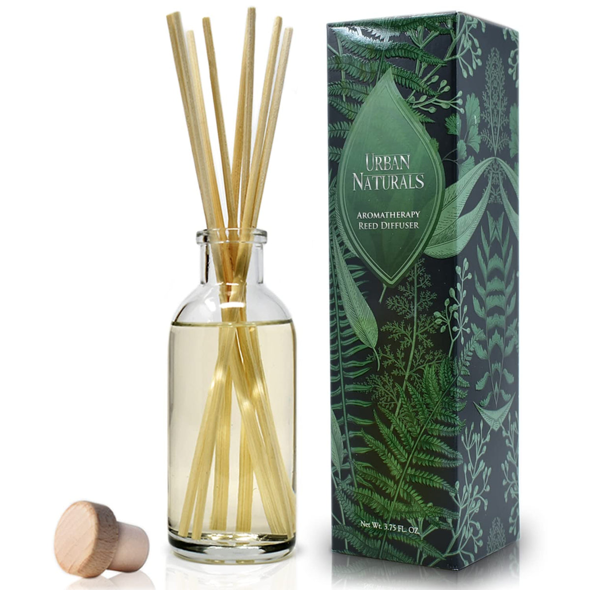 Urban Naturals Vanilla Lime Reed Diffuser Set