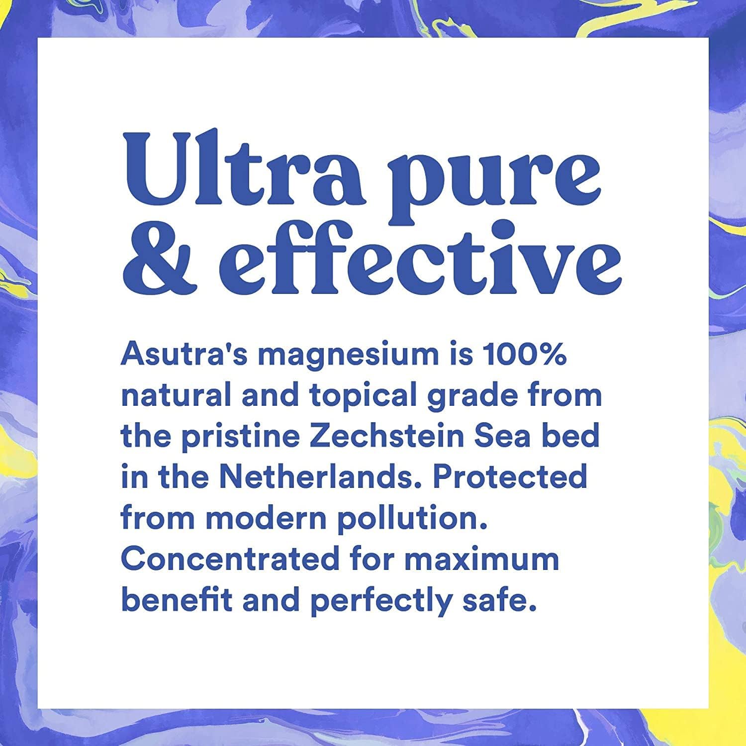 Asutra Magnesium Chloride Flakes for Bath, Pure Zechstein Source, Magnesium Flakes for Bath Soak, Foot & Body, 4 lbs