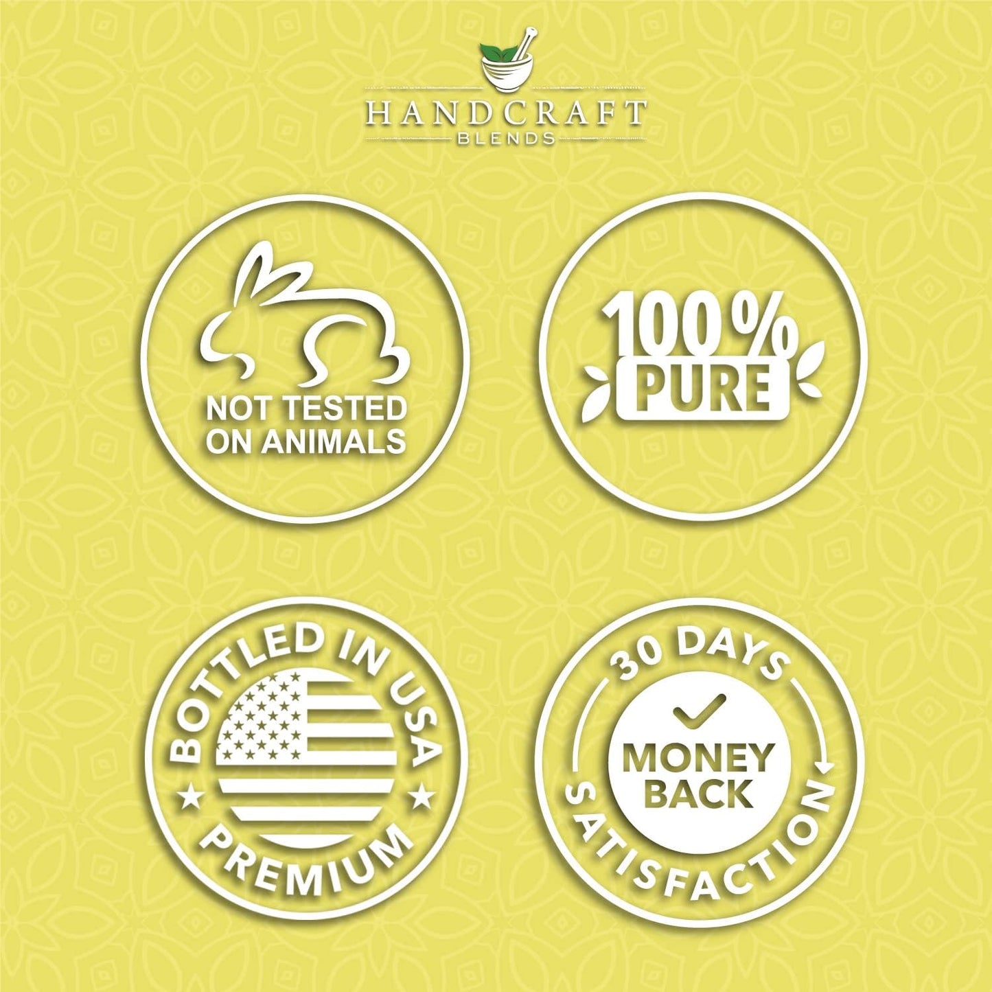 Handcraft Blends Energy & Zest Set: Peppermint and Lemon Essential Oils – (2 x 4 Fl Oz) – 100% Pure & Natural – for Diffuser, Aromatherapy, and DIY Projects