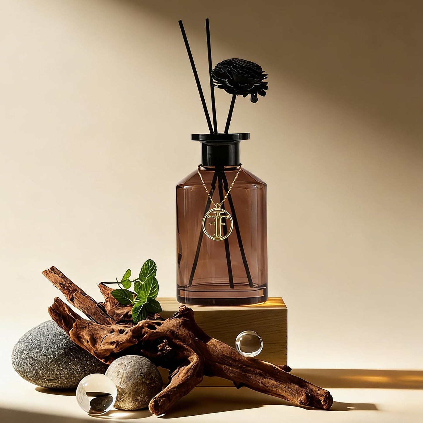 Reed Diffuser Sets Refillable Cosmetic Spray Bottles Home Fragrance Accessories Oil Dispensing Bottles Liquid Distribution Bottle DIY Empty Bottle Flat