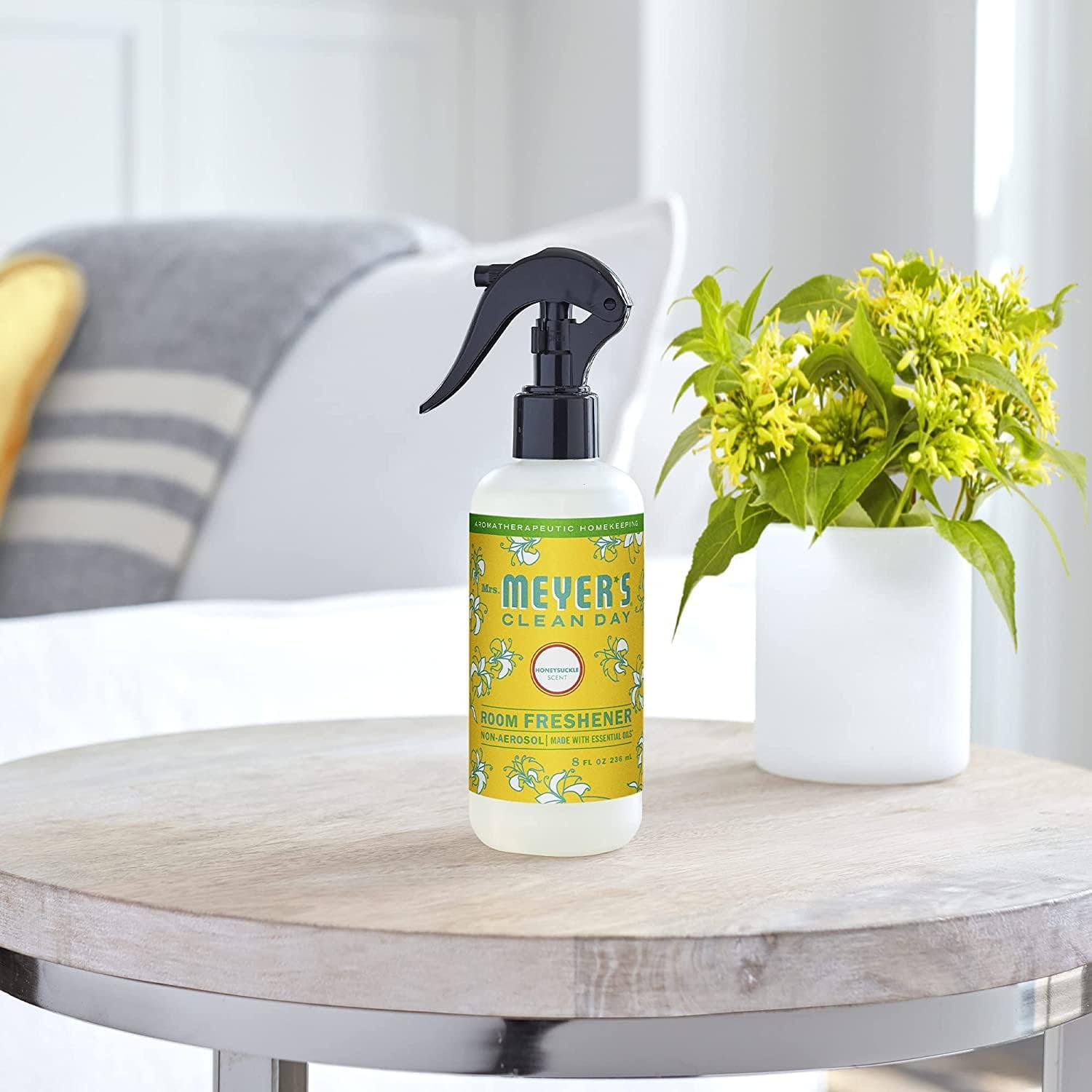 MRS. MEYER'S CLEAN DAY Room Freshener - Honeysuckle (8 Fl Oz (Pack of 3))