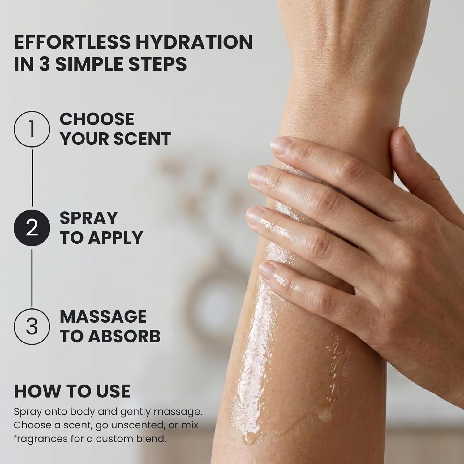 QTICA Oylie Spray On Total Repair Body Oil | Lightweight Spray Oil with Natural Jojoba & Argan Oil for Instant Moisture Smooth Finish Deep Hydration Soft Supple Looking Skin 2oz (Coconut Lime)