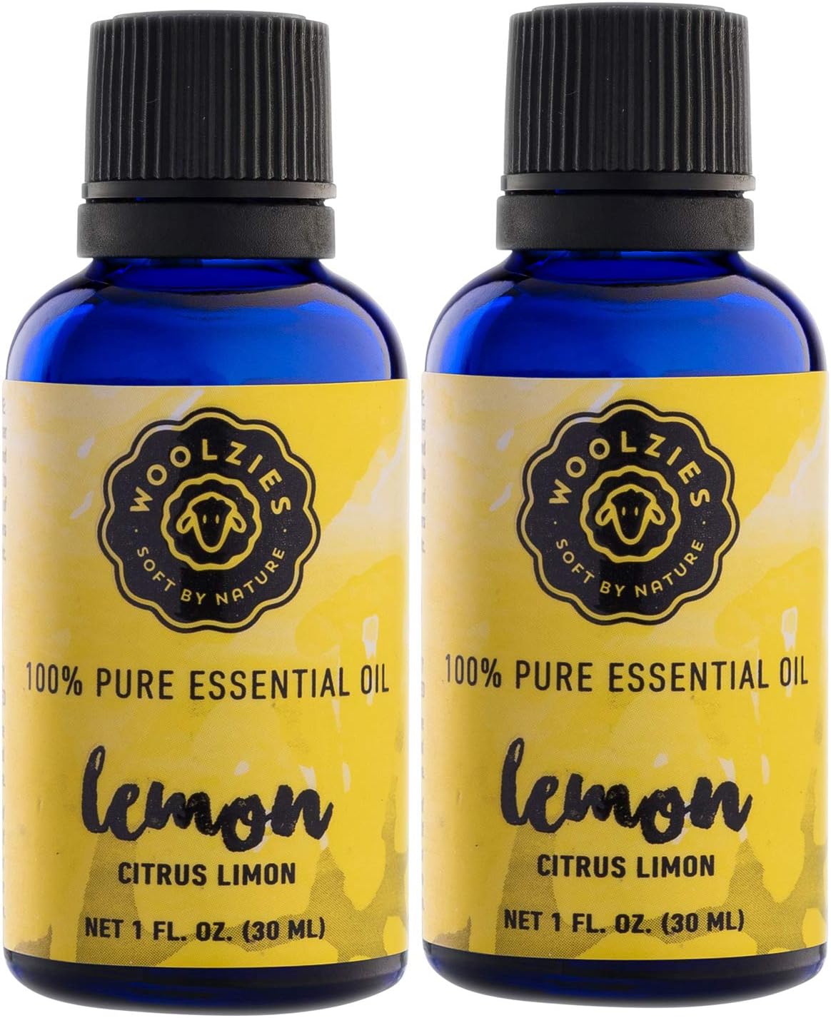 Woolzies 100% Pure Lemon Essential Oil, Therapeutic Grade 2pack