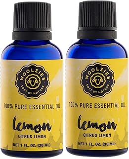 Woolzies 100% Pure Lemon Essential Oil, Therapeutic Grade 2pack