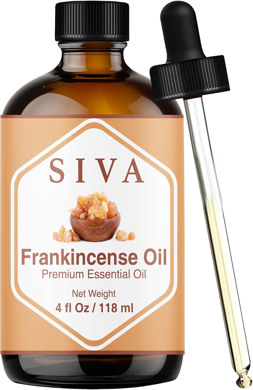 Siva Frankincense Essential Oil with Dropper