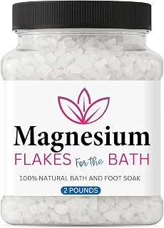 Bath Flakes, Natural Bath and Foot Soak, 2 Pounds