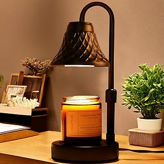 Banbanda Adjustable Candle Warmer Lamp with Timer: Candle Lamps fits All Candle Jar Home Decor - Wax Warmer for Scented Wax - Birthday Gifts for Women