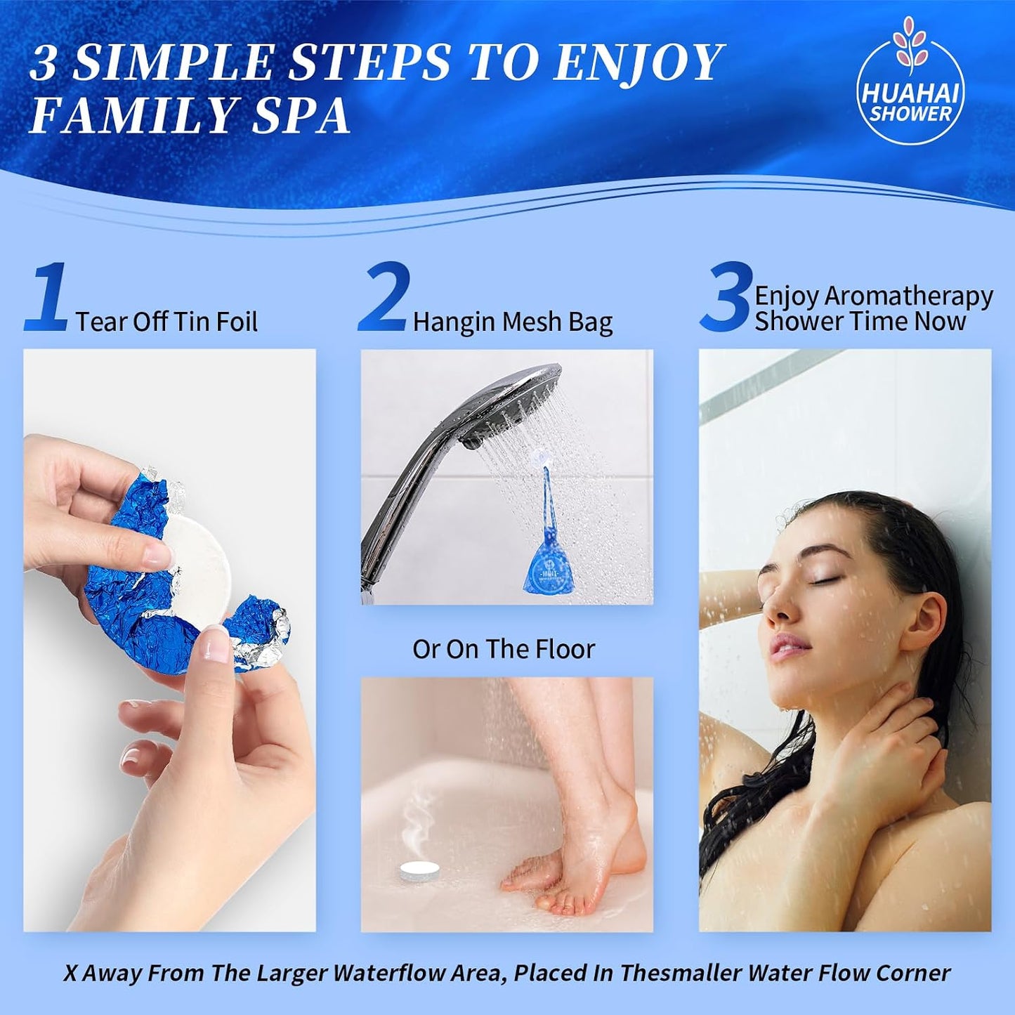 Shower Steamers Aromatherapy, Fathers Day Gift for Dad, 10-Pack Shower Tablets, Luxury Spa Gifts for Mom Women Her Wife, White Elephant, Self Care- Relaxation, Travel Essentials