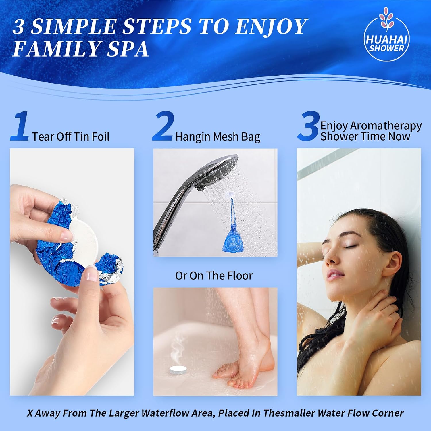Shower Steamers Aromatherapy, Fathers Day Gift for Dad, 10-Pack Shower Tablets, Luxury Spa Gifts for Mom Women Her Wife, White Elephant, Self Care- Relaxation, Travel Essentials