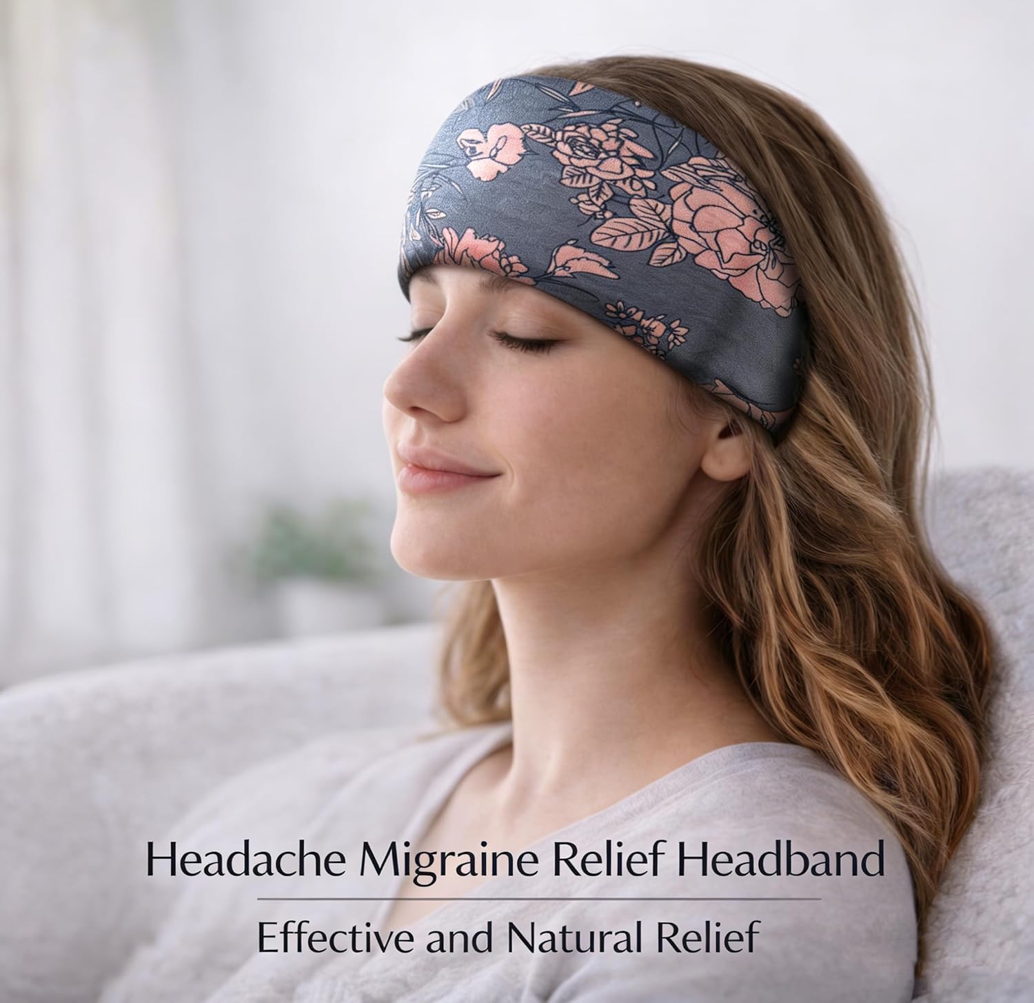 Migraine Relief Cap - Cooling Headache Ice Pack Mask Headband - Cold Gel Head Hat Neck Wrap Eye Mask - Soothing Relief Products for Hangover, Stress & Tension - Thoughtful Gifts