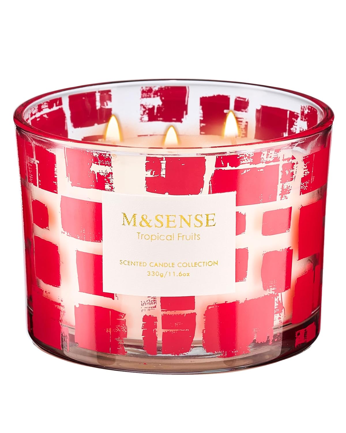 M&SENSE Tropical Fruits Scented Candle