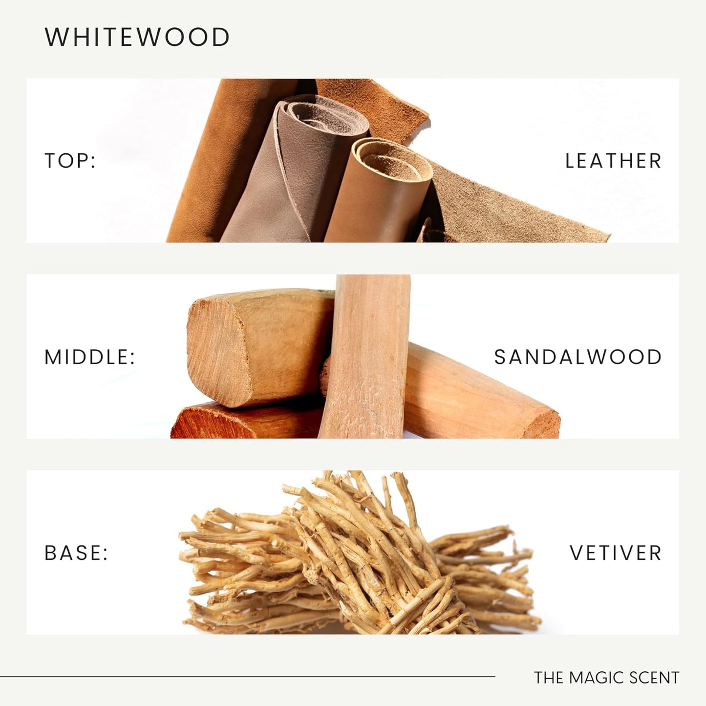 The Magic Scent Whitewood Diffuser Oil - Hotel & Home Luxury Scents Inspired by 1 Hotel Miami, Compare to My Way Diffuser Oil Scents for Home, Designed for Use in All Diffusers - 16.9 fl oz, 500 mL