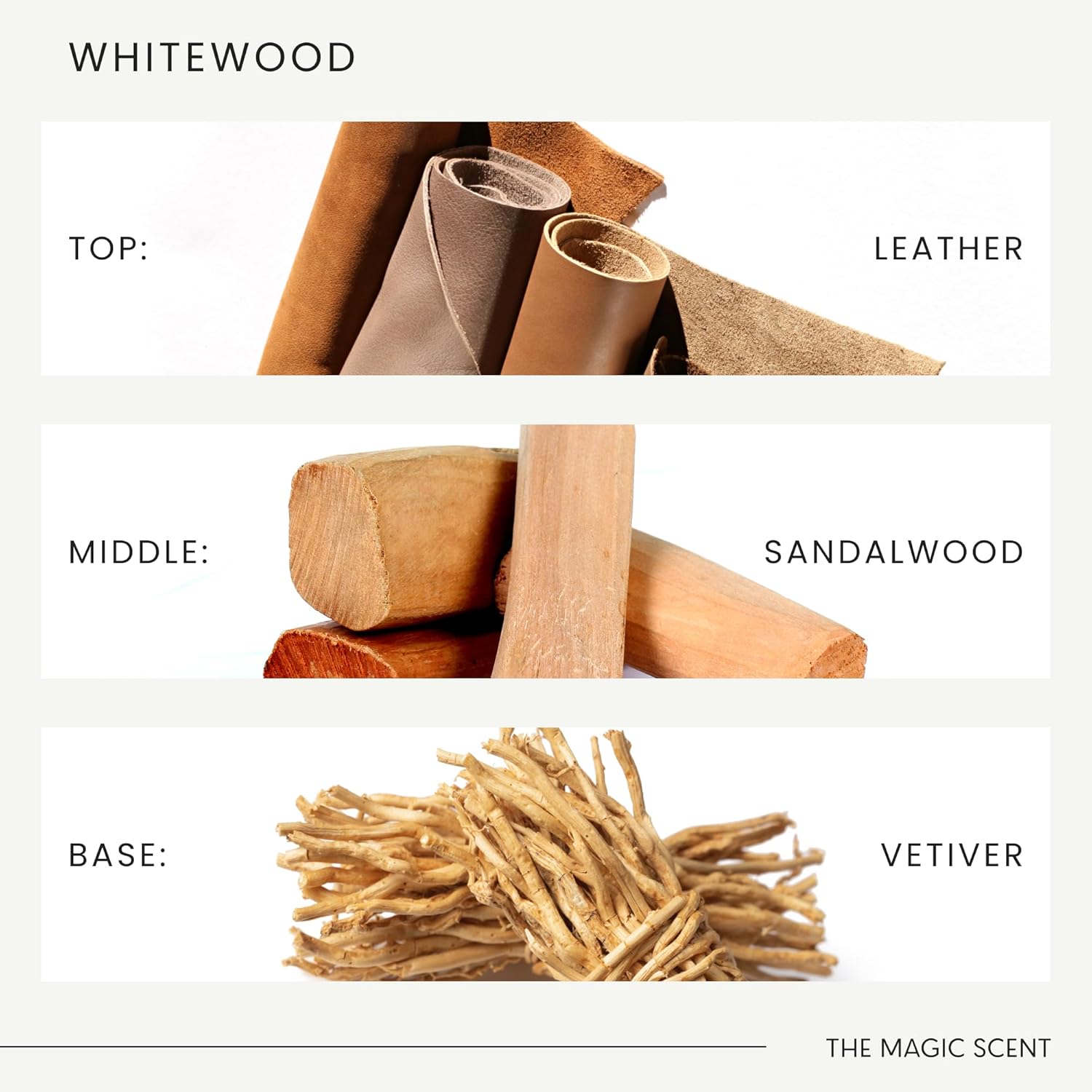 The Magic Scent Whitewood Diffuser Oil - Hotel & Home Luxury Scents Inspired by 1 Hotel Miami, Compare to My Way Diffuser Oil Scents for Home, Designed for Use in All Diffusers - 16.9 fl oz, 500 mL