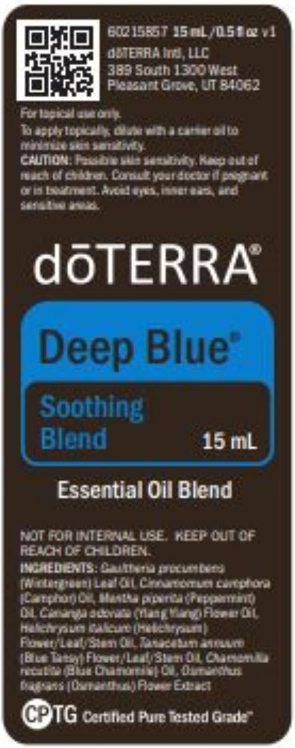 doTERRA Deep Blue Essential Oil Soothing Blend - 5 ml