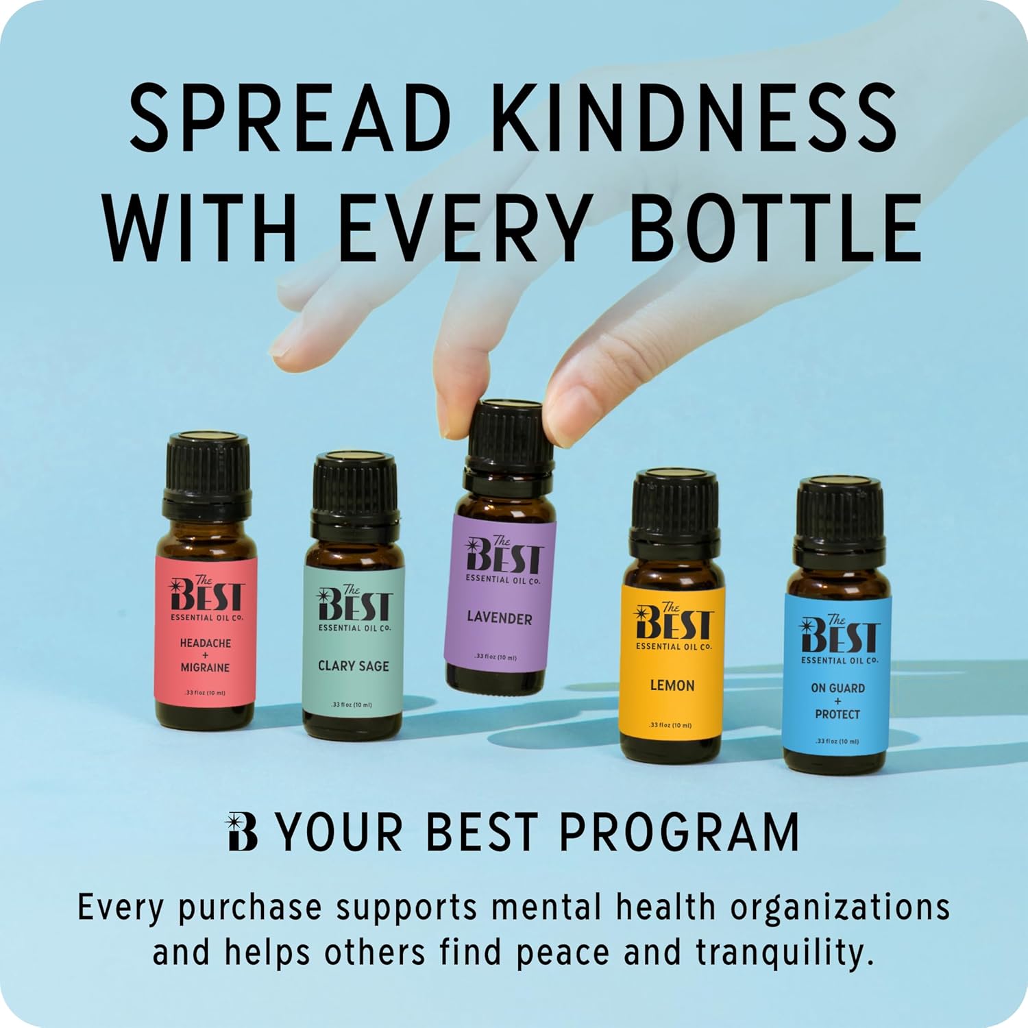The Best Women + Feminine Essential Oil Blend- Premium Grade- 100% Pure & Natural for Aromatherapy, Diffuser, Spa, Massage, Air Freshener- 10 ml (.33 fl oz)