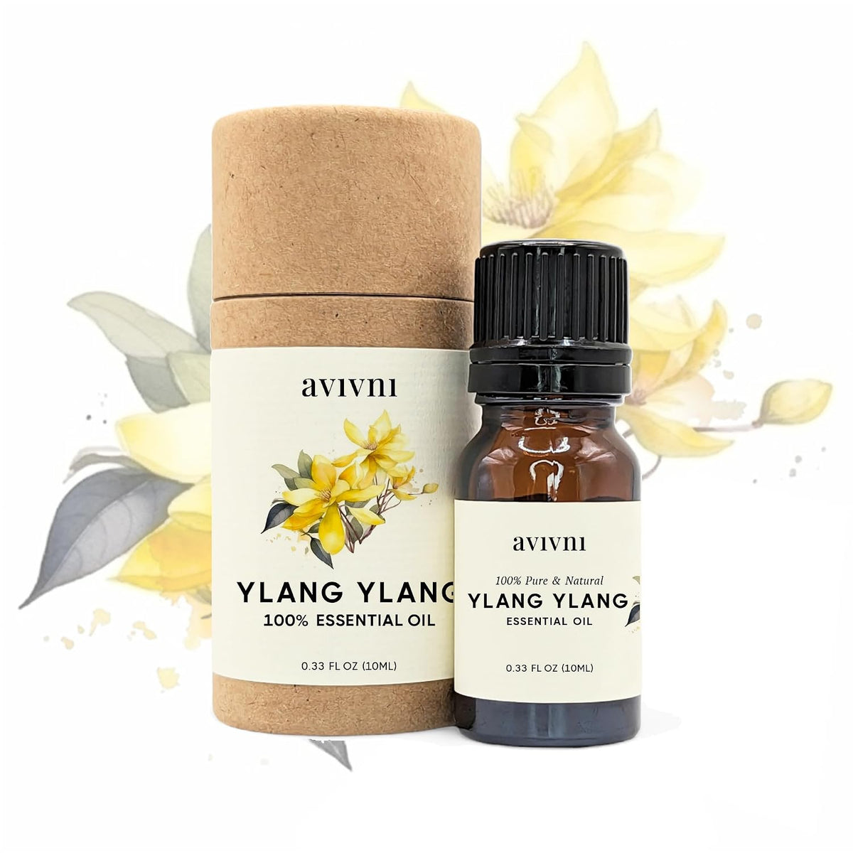 Avivni Ylang Ylang Essential Oil - 100% Pure & Natural
