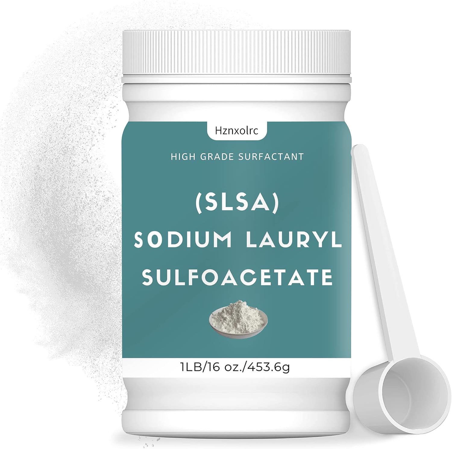 1 Pound SLSA Powder for Making Bath Bombs, Premium SLSA Sodium Lauryl Sulfoacetate Powder, Amazing Bubbles, Gentle on Skin, Suitable for Making Bath Bombs, Bath Truffles and More