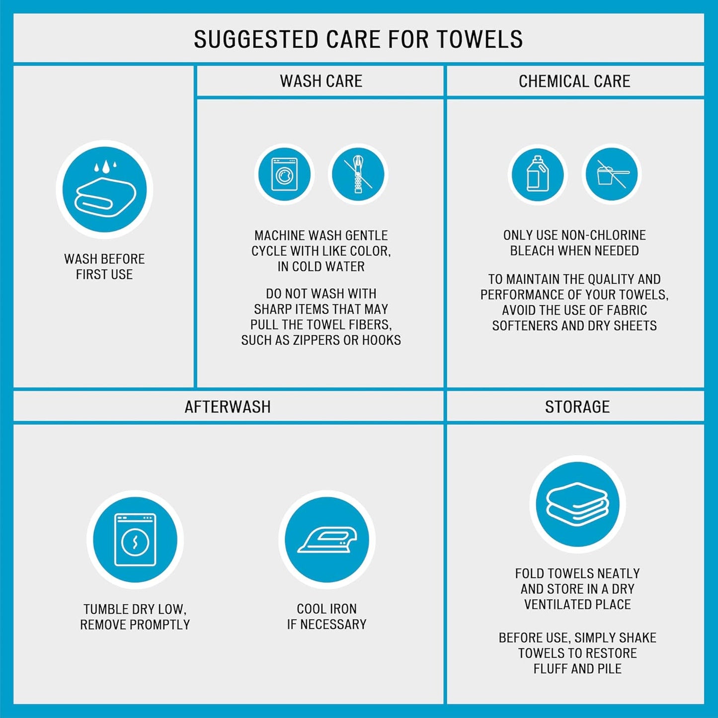 Madison Park - MP73-5310 Aubrey 6 Piece Jacquard Set for Bathroom, 2 Bath Hand Towels, 2 Washcloths, Spa Luxurious Textured Design, See Below, Blue
