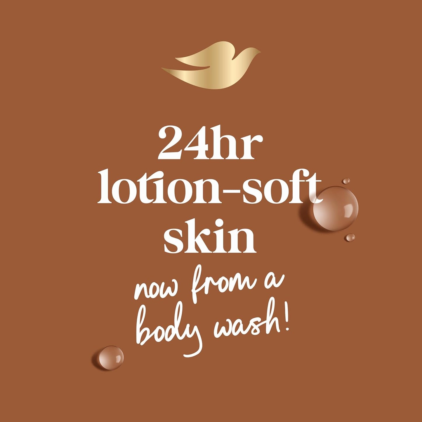 Dove 24hr Lotion Body Wash Restore Coconut & Cocoa Butter, 30.6 oz | Moisturizing body wash with MicroMoisture for 24-hour hydration and soft skin