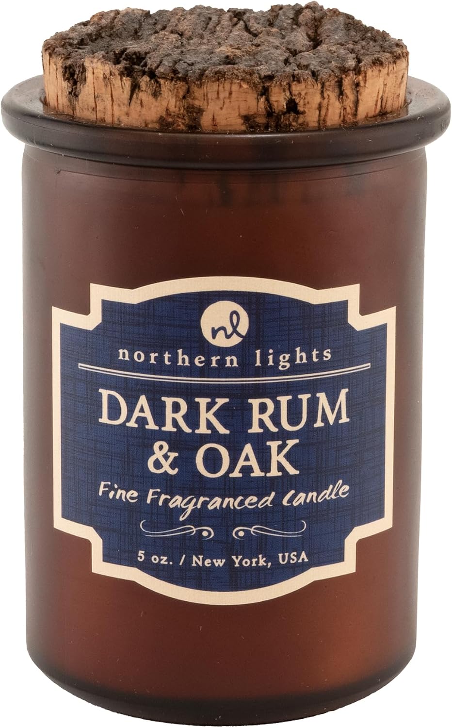 Northern Lights Candles Spirit Candles, Dark Rum & Oak