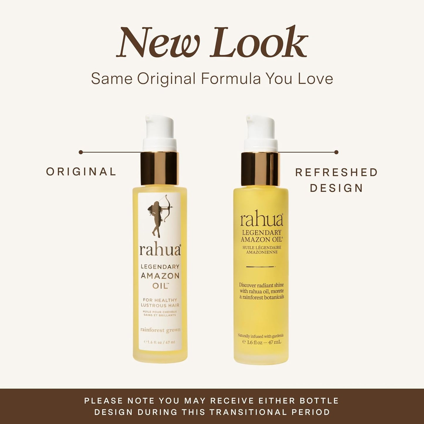 Rahua Legendary Amazon Hair Oil – Reduces Split Ends - Plant-Based Frizz Control, Shine Enhancer, and Strengthening Treatment with Concentrated Blend of Amazonian Oils – For All Hair Types – 1.6 fl oz