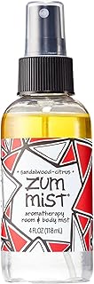 Indigo Wild Zum Mist Room & Body Spray - Aromatherapy Essential Oil Spray - Natural Body Mist & Room Spray - Sandalwood-Citrus Scent - 4 fl oz
