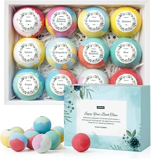 Bath Bombs Gift Set for Dry Skin Moisturize