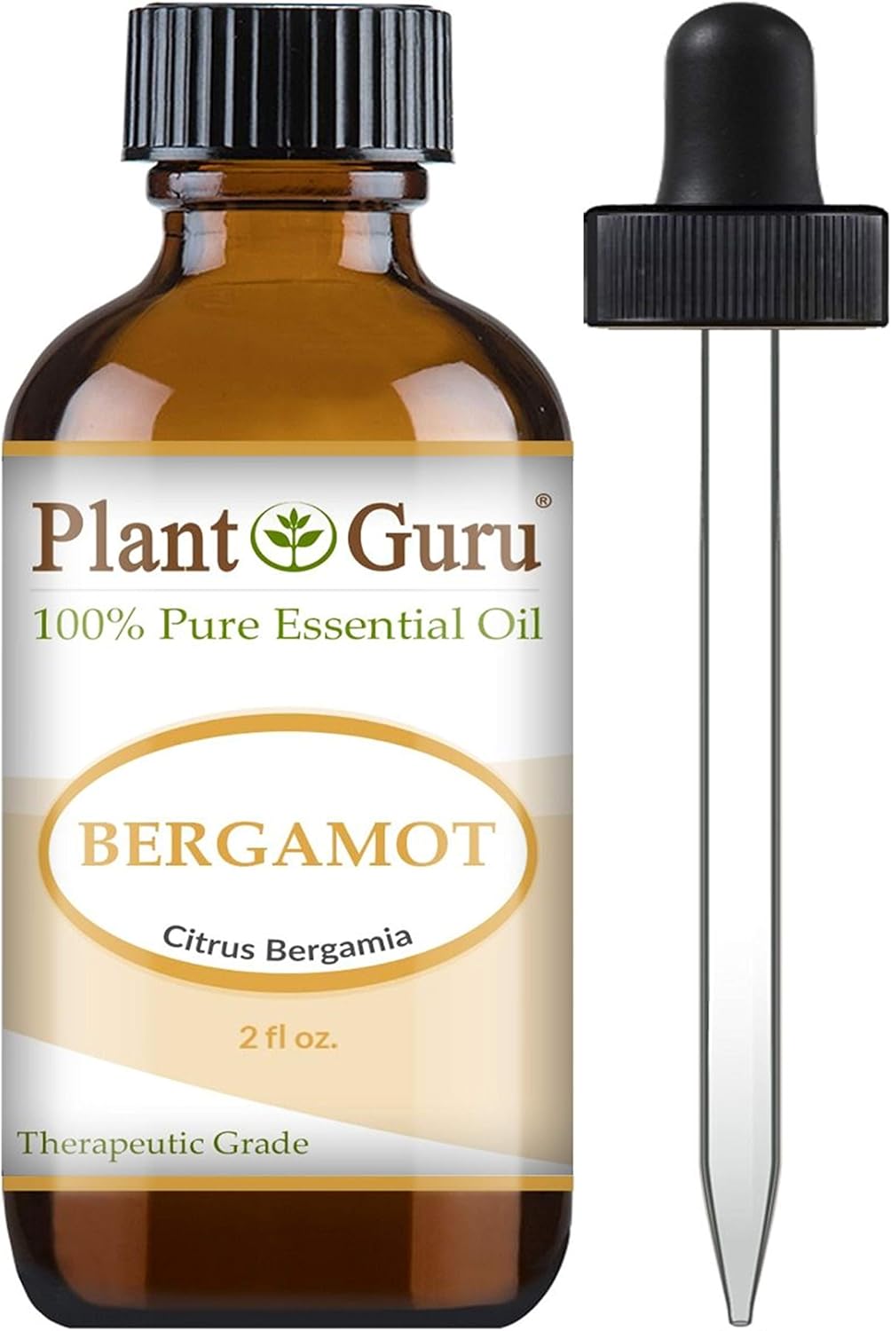 Bergamot Essential Oil 2 oz 100% Pure Undiluted Therapeutic Grade.