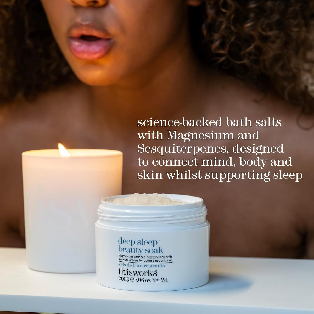 This Works Deep Sleep Beauty Bath Soak 7 oz - Magnesium Bath Salts