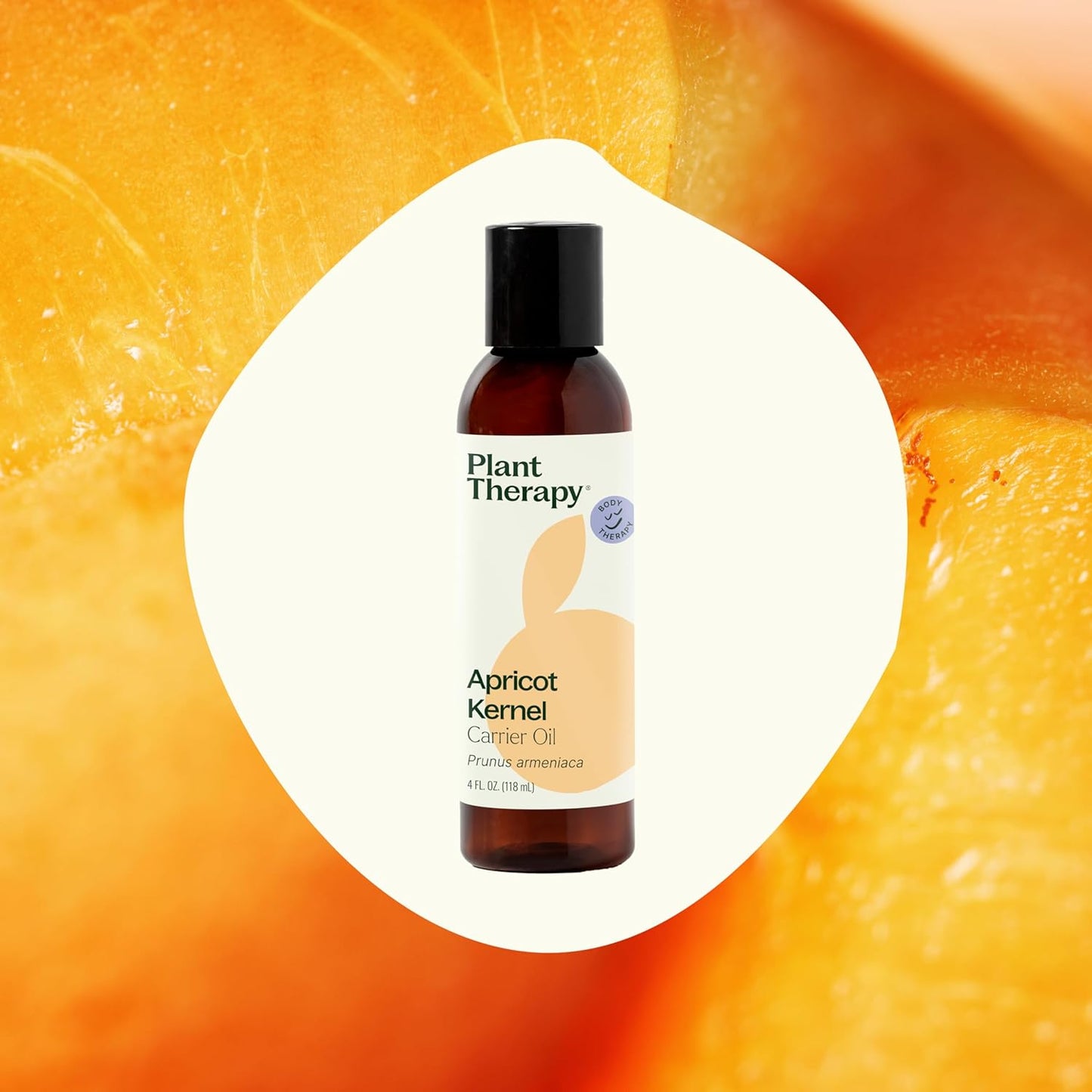 Plant Therapy Apricot Kernel Carrier Oil, 4 oz, Natural Base for Diluting Essential Oils, Use for Aromatherapy or DIY Massage