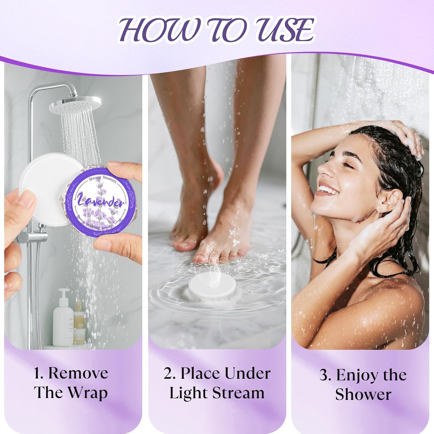 8 Pcs Shower Steamers Aromatherapy: Birthday Gifts for Women Mom Teen Girl Friends Sister, Self Care with Natural Essential Oils Relaxation Home SPA Travel Holidays, Spa Day Essentials for Adults