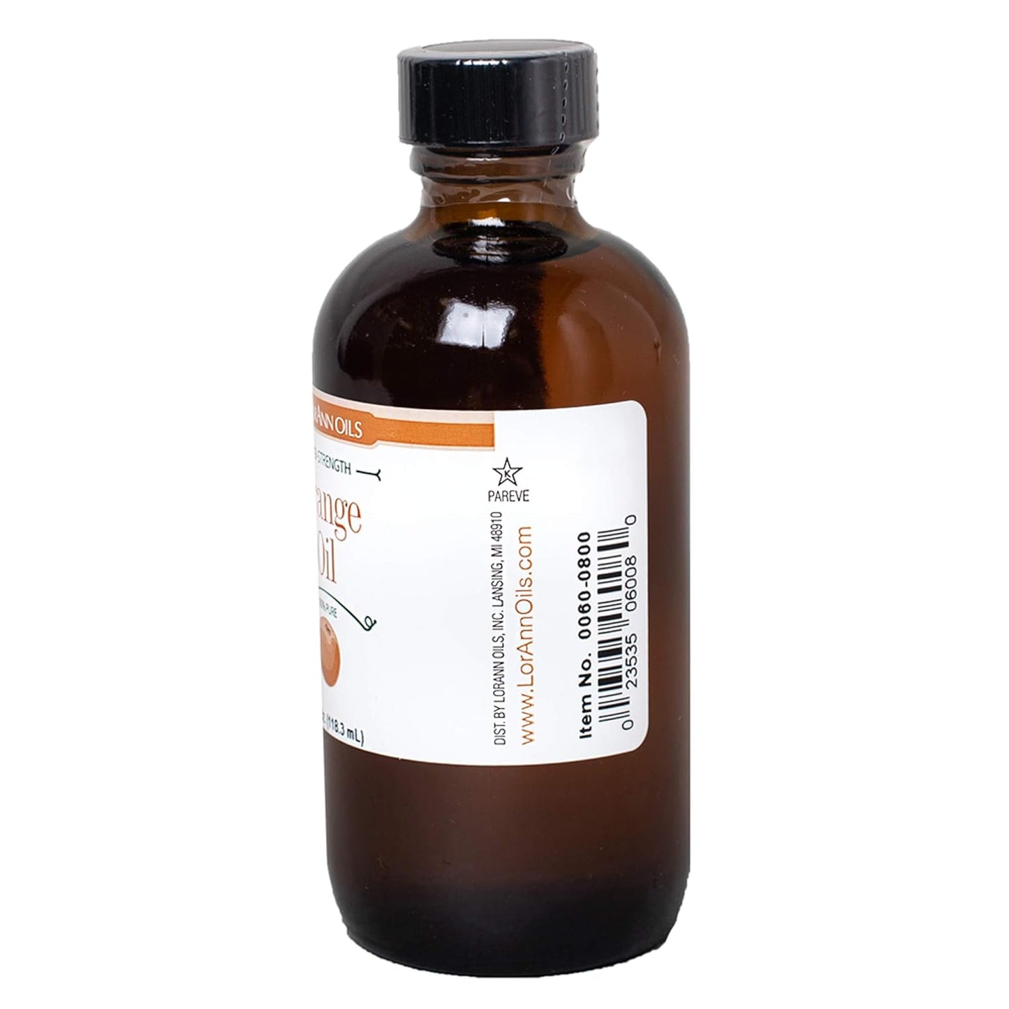 LorAnn Orange Oil SS, Natural Flavor, 4 ounce bottle