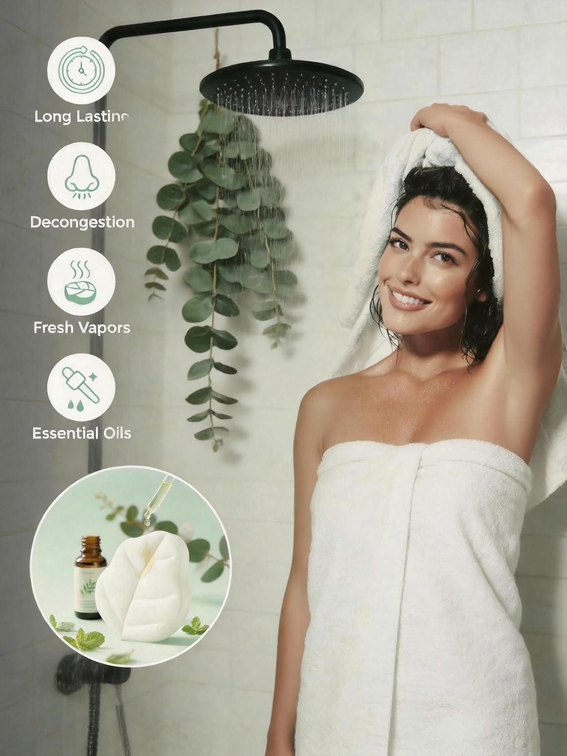 Momcozy 14 Pack Shower Steamers, Mothers Day Gifts, Self Care for Women, Bridal Shower, Aromatherapy with Natural Peppermint & Eucalyptus Essential Oil, Relaxation, Long-Lasting, Ideal Spa Gifts