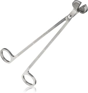 Antica Farmacista Wick Trimmer - Luxury Wick Cutter - Perfect Candle Accessory Gift - Ideal for Candle Care - Brushed Silver Finish