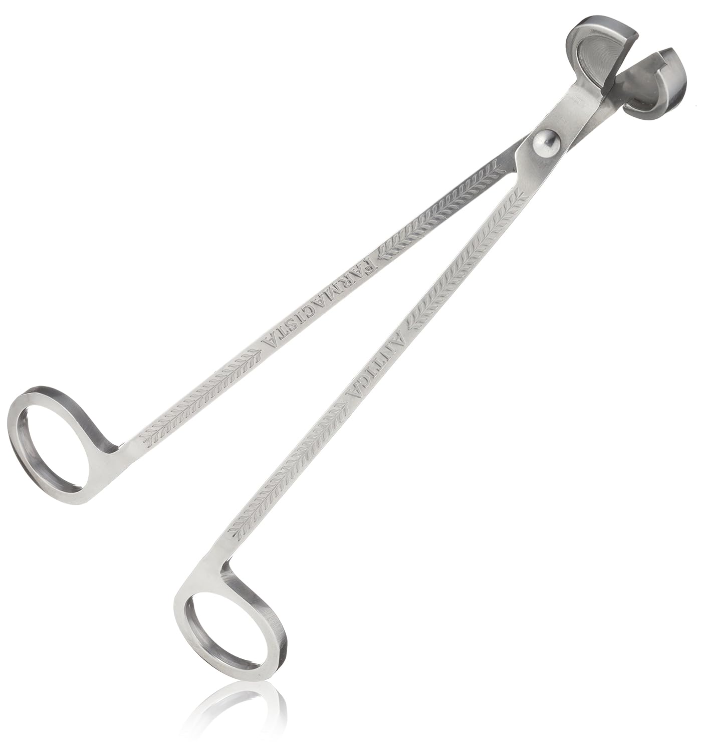Antica Farmacista Wick Trimmer - Luxury Wick Cutter - Perfect Candle Accessory Gift - Ideal for Candle Care - Brushed Silver Finish