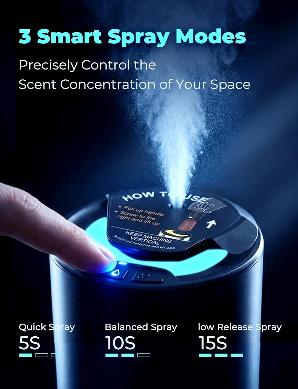 Waterless Car Diffuser for Essential Oils