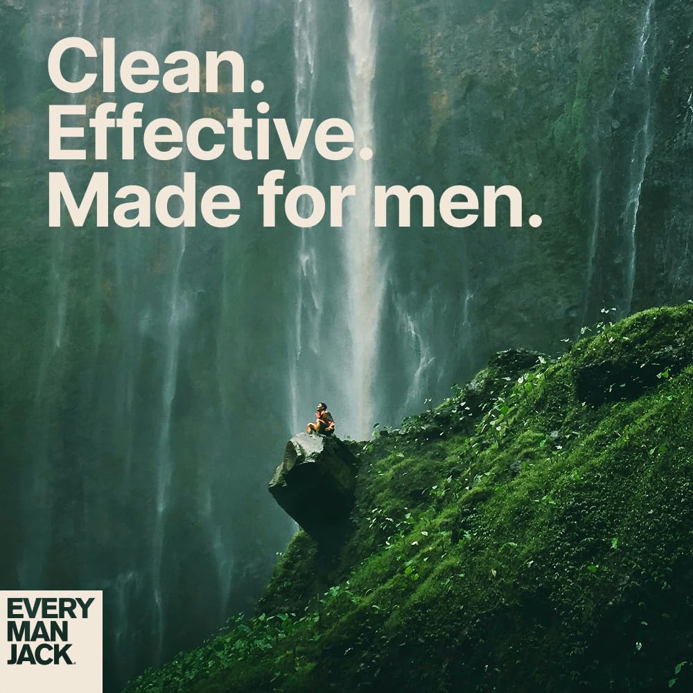 Every Man Jack Sandalwood Beard Oil - Moisturize & Soften Your Beard - Relieve Itch and Flakes - Made w/Naturally Derived Ingredients like Vitamin E, Argan Oil, and Borage Oil - 1 oz - 2 Pack