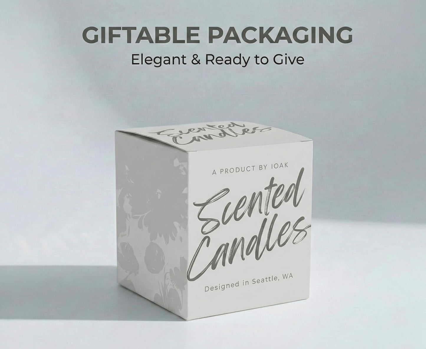 1OAK Lemongrass Candle - Soy Candles for Home Scented - Long Burning Premium - Hand-Poured (7oz.)