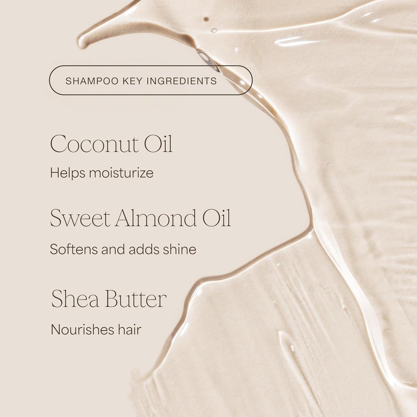 Raw Sugar The Moisture Smoothie Shampoo and Conditioner with Coconut Oil, Agave, & Sweet Almond Oil, Hydrates & Nourishes Dry Hair, Formulated without SLS/SLES or Parabens