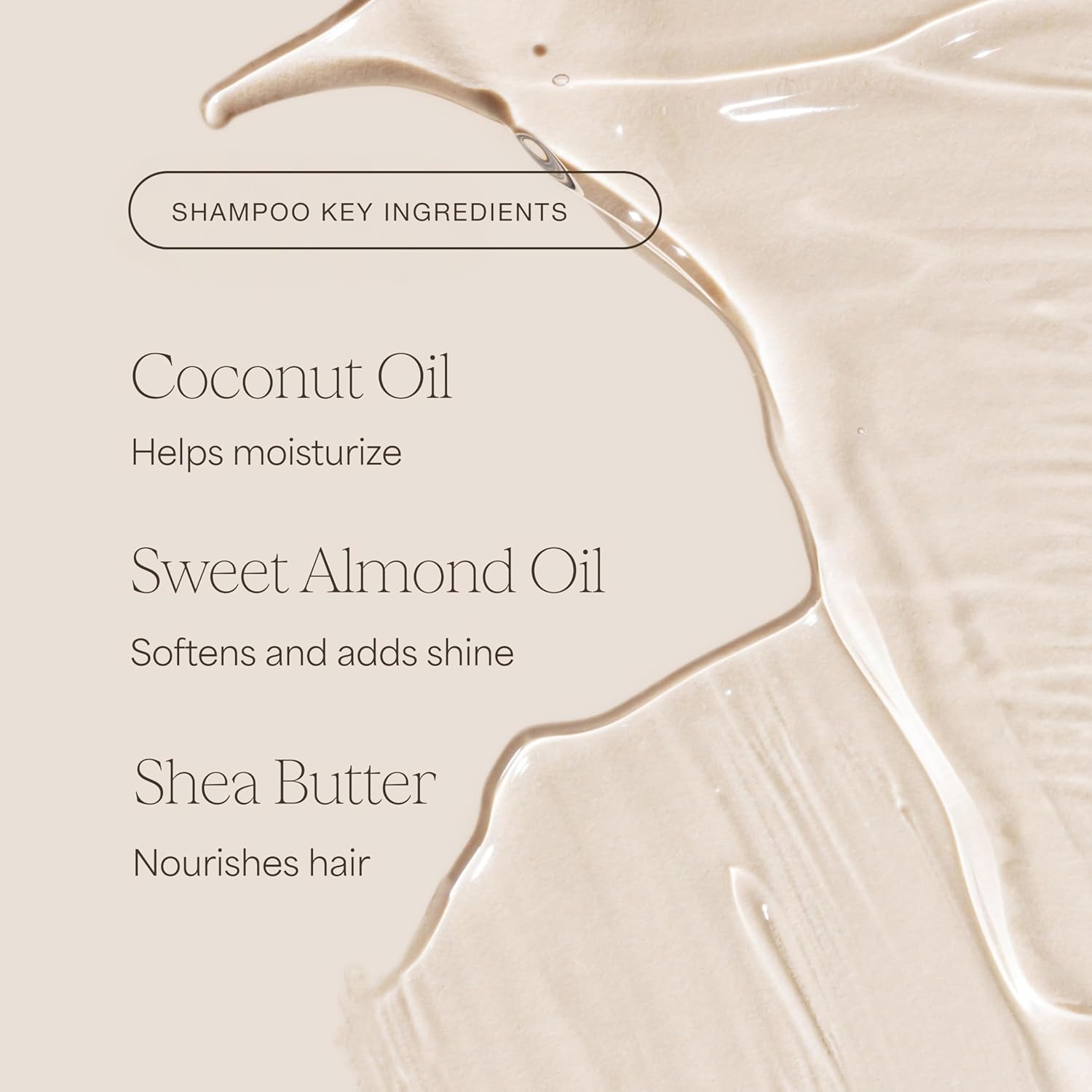 Raw Sugar The Moisture Smoothie Shampoo and Conditioner with Coconut Oil, Agave, & Sweet Almond Oil, Hydrates & Nourishes Dry Hair, Formulated without SLS/SLES or Parabens