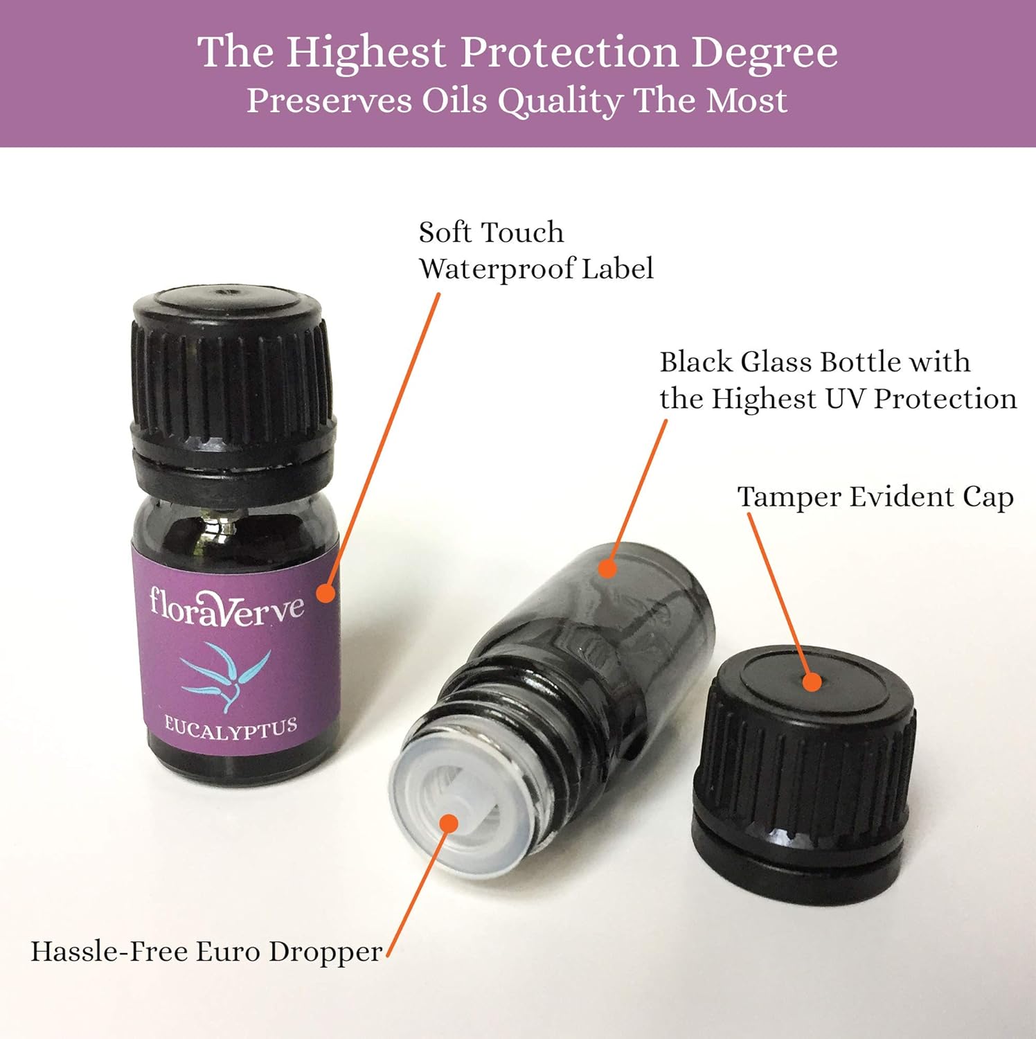 floraVerve Essential Oils Customized Set, Build Your Own Collection, All Natural & 100% Pure Aromatherapy Essential Oils, NO More Pre-Set Collection - Pick Only Those You Like! (6x10mL)