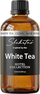 Hotel Collection Diffuser Oil – Inspired by The White Tea Hotel Scent Long-Lasting Home Fragrance for Diffusers & Machines (4 Fl Oz (Pack of 1))
