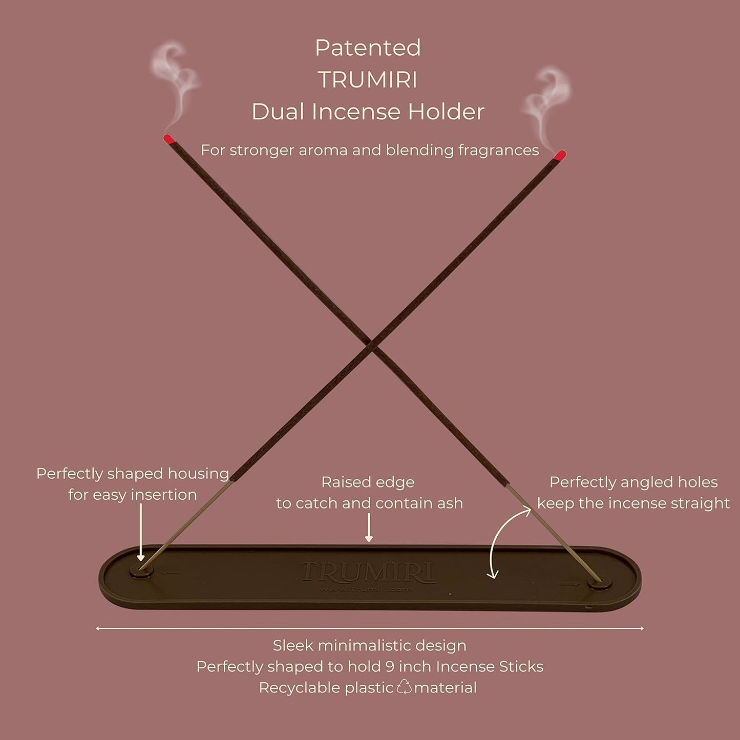 Floral Incense Sticks Variety Pack - 120 Insence-Sticks (6 Incents x 20 Insense) - Rose Lavender Jasmine Patchouli Gardenia Lily - Natural Inscents-Sticks Non Toxic Incienso with Stick Incense Holder