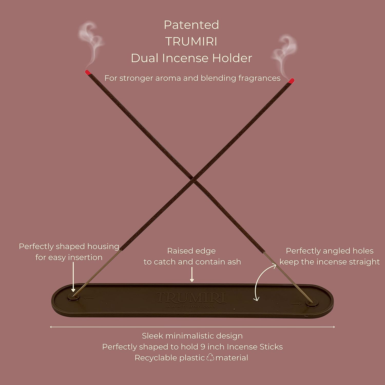 Floral Incense Sticks Variety Pack - 120 Insence-Sticks (6 Incents x 20 Insense) - Rose Lavender Jasmine Patchouli Gardenia Lily - Natural Inscents-Sticks Non Toxic Incienso with Stick Incense Holder