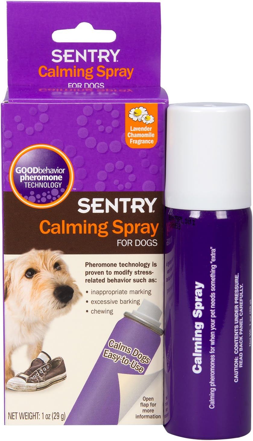 Sentry Calming Spray for Dogs, 1-Ounce