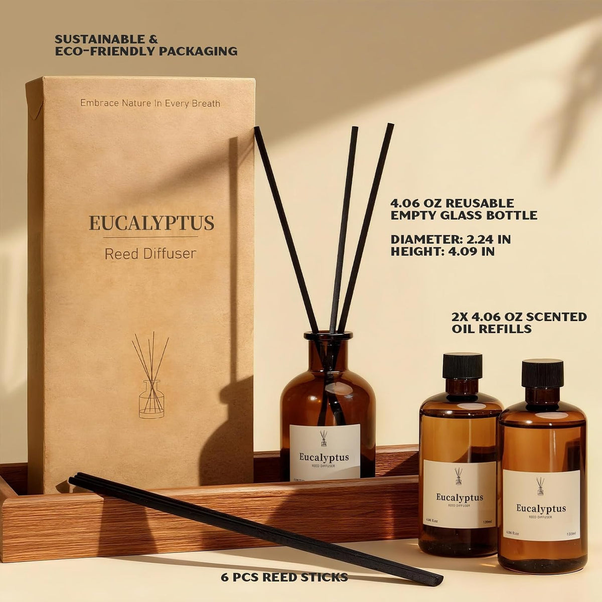 Reed Diffuser Set