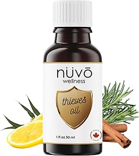 Thieves Oil Essential Oil Blend 30ml - Use for Aromatherapy Diffusers - Pure Essential Oils of Lemon Eucalyptus Cinnamon Rosemary Clove Bud