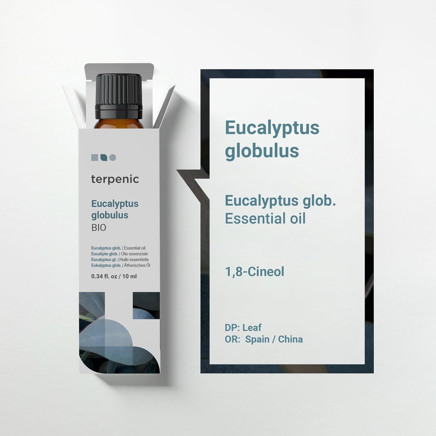 Organic Eucalyptus Globulus Essential Oil, 0.3 fl oz